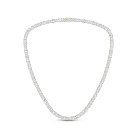 Men's Diamond Necklace 10 ct tw 14K Yellow Gold 20"