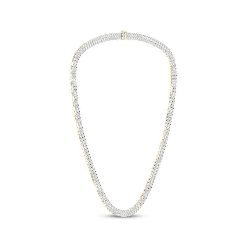 Main Image 2 of Men's Diamond Necklace 10 ct tw 14K Yellow Gold 20&quot;