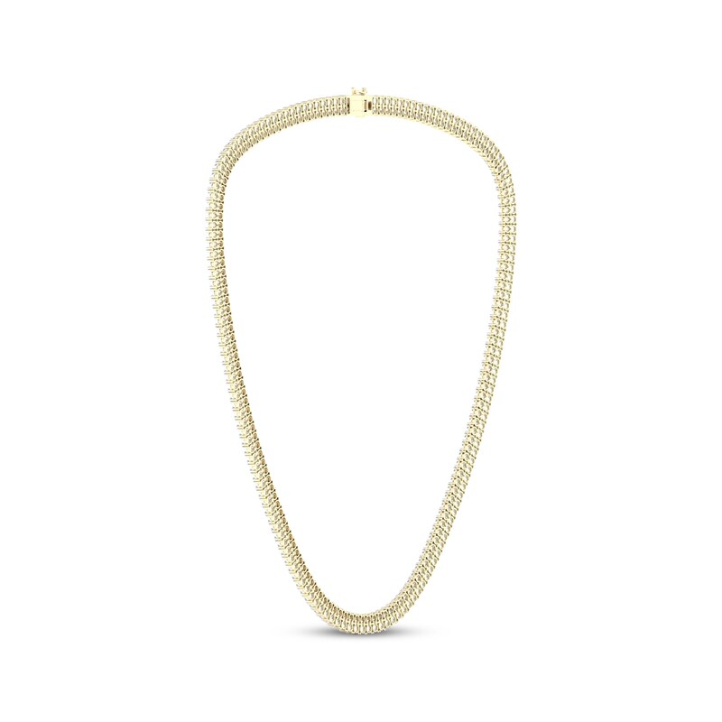 Main Image 3 of Men's Diamond Necklace 10 ct tw 14K Yellow Gold 20&quot;