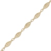 Thumbnail Image 2 of Italian Brilliance Diamond-Cut Bracelet Solid 14K Yellow Gold 8.5&quot;