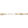 Thumbnail Image 3 of Italian Brilliance Diamond-Cut Bracelet Solid 14K Yellow Gold 8.5&quot;