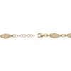 Thumbnail Image 2 of Italian Brilliance Diamond-Cut Bracelet 14K Yellow Gold 8.5"