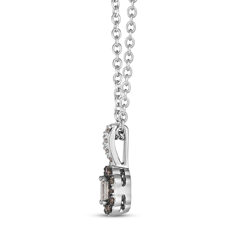 Main Image 2 of Le Vian Diamond Necklace 1/4 ct tw Platinum 18&quot;