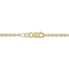 Thumbnail Image 3 of Diamond "Babe" Necklace 1/6 ct tw 10K Yellow Gold 18"