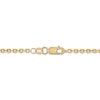 Thumbnail Image 4 of Diamond &quot;Love&quot; Necklace 1/8 ct tw 10K Yellow Gold 18&quot;