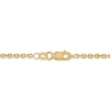 Thumbnail Image 3 of Diamond &quot;Blessed&quot; Cursive Necklace 1/5 ct tw 10K Yellow Gold 18&quot;