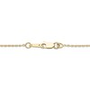 Thumbnail Image 3 of Diamond Ladder Necklace 1/2 ct tw 10K Yellow Gold 18&quot;