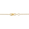 Thumbnail Image 4 of Diamond "Believe" Cursive Necklace 1/4 ct tw 10K Yellow Gold 18"