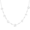 Thumbnail Image 1 of Diamond "Scorpio" Chain Necklace 1/15 ct tw Sterling Silver 18"