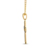 Thumbnail Image 2 of Le Vian Diamond Filigree Cross Necklace 1/2 ct tw 14K Honey Gold 19&quot;