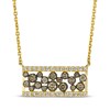 Thumbnail Image 1 of Le Vian Diamond Scattered Collection Necklace 1/2 ct tw 14K Honey Gold 19"