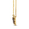 Thumbnail Image 2 of Le Vian Diamond Scattered Collection Necklace 1/2 ct tw 14K Honey Gold 19"