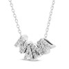 Thumbnail Image 2 of Diamond "Nana" Slide Necklace 1/6 ct tw Sterling Silver 18"