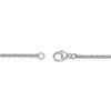 Thumbnail Image 4 of Men's Howlite & White Lab-Created Sapphire Octagon Dog Tag Necklace Sterling Silver 24&quot;