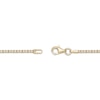 Thumbnail Image 4 of Men's Tiger's Eye Quartz Necklace 14K Yellow Gold-Plated Sterling Silver 24&quot;