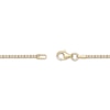 Thumbnail Image 4 of Men's Tiger's Eye Quartz Dog Tag Necklace 14K Yellow Gold-Plated Sterling Silver 24&quot;