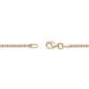 Thumbnail Image 4 of Men's Black Spinel Cross Necklace 14K Yellow Gold-Plated Sterling Silver 24&quot;