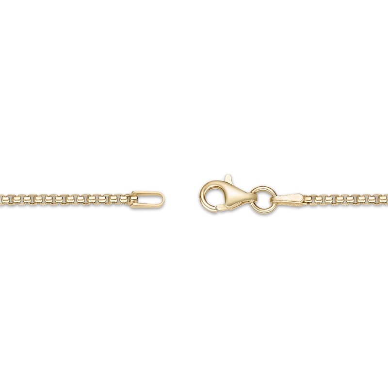 Main Image 4 of Men's Black Spinel Cross Necklace 14K Yellow Gold-Plated Sterling Silver 24&quot;
