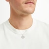 Thumbnail Image 3 of True Fans Pittsburgh Steelers 1/10 CT. T.W. Diamond Logo Necklace in Sterling Silver