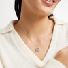 Thumbnail Image 4 of True Fans Pittsburgh Steelers 1/10 CT. T.W. Diamond Logo Necklace in Sterling Silver