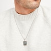 Thumbnail Image 4 of True Fans Philadelphia Eagles 1/5 CT. T.W. Diamond and Enamel Reversible Shield Necklace in Sterling Silver