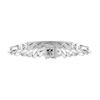 Thumbnail Image 2 of True Fans Pittsburgh Steelers 1/6 CT. T.W. Diamond Logo ID Bracelet in Sterling Silver
