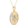 Thumbnail Image 2 of Diamond Chinese &quot;Mother&quot; Necklace 1/2 ct tw 14K Yellow Gold 18&quot;