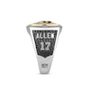 Thumbnail Image 4 of True Fans Player's Association Sterling Silver & 10K Yellow Gold Ring showcasing Josh Allen of the Buffalo Bills