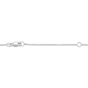 Thumbnail Image 4 of Diamond Crescent Moon & Star Dangle Necklace 1/4 ct tw Sterling Silver 18&quot;