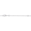 Thumbnail Image 4 of Diamond Crescent Moon Necklace 1/20 ct tw Sterling Silver 18&quot;