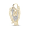 Thumbnail Image 2 of Men's Diamond Owl Charm 1/2 ct tw 10K Yellow Gold