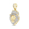 Thumbnail Image 2 of Diamond Lion Head with Crown Charm 1-1/4 ct tw 10K Yellow Gold