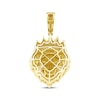 Thumbnail Image 3 of Diamond Lion Head with Crown Charm 1-1/4 ct tw 10K Yellow Gold