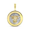 Thumbnail Image 3 of Men's Diamond Bull Head Charm 1/2 ct tw 10K Yellow Gold