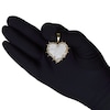 Thumbnail Image 4 of Men's Diamond Heart Barbed Wire Charm 1-1/4 ct tw 10K Yellow Gold