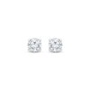 Thumbnail Image 2 of KAY Lab-Grown Diamonds Round-Cut Solitaire Stud Earrings 1/3 ct tw 10K White Gold (I/SI2)