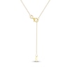 Thumbnail Image 4 of Diamond Star Necklace 1/10 ct tw 10K Yellow Gold 18&quot;
