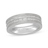 Thumbnail Image 1 of Neil Lane Artistry Men's Baguette-Cut Lab-Grown Diamond Wedding Band 1-3/8 ct tw 14K White Gold