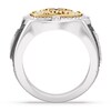 Thumbnail Image 2 of True Fans New Orleans Saints Championship Ring Sterling Silver & 10K Yellow Gold Ring