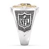 Thumbnail Image 3 of True Fans Buffalo Bills Championship Ring Sterling Silver & 10K Yellow Gold Ring