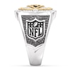 Thumbnail Image 3 of True Fans Kansas City Chiefs Championship Ring Sterling Silver & 10K Yellow Gold Ring