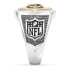 Thumbnail Image 3 of True Fans San Francisco 49ers Championship Ring Sterling Silver & 10K Yellow Gold Ring