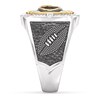 Thumbnail Image 4 of True Fans San Francisco 49ers Championship Ring Sterling Silver & 10K Yellow Gold Ring
