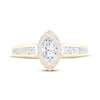 Thumbnail Image 3 of Now + Forever Marquise-Cut Diamond Halo Engagement Ring 1 ct tw 14K Yellow Gold