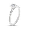 Thumbnail Image 2 of THE LEO Prisma Diamond Princess-Cut Engagement Ring 3/8 ct tw 14K White Gold