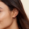 Thumbnail Image 4 of Diamond Solitaire Teardrop Stud Earrings 1/10 ct tw 10K Yellow Gold (I/I2)