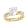 Thumbnail Image 1 of Now + Forever Lab-Grown Diamonds Round-Cut Hidden Halo Engagement Ring 2-1/2 ct tw 14K Yellow Gold