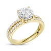 Thumbnail Image 2 of Now + Forever Lab-Grown Diamonds Round-Cut Hidden Halo Engagement Ring 2-1/2 ct tw 14K Yellow Gold