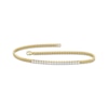 Thumbnail Image 1 of KAY Lab-Grown Diamonds Mini Curb Chain Bracelet 1/2 ct tw 10K Yellow Gold 7.25"