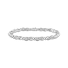 Thumbnail Image 1 of Diamond Infinity Link Bracelet 1/20 ct tw Sterling Silver 7.5"